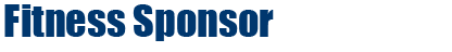FITNESS SPONSOR